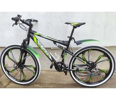 Celoodprúžený horský SCRAWLER 27,5" kolesá 20" rám 3x7 prevodov SHIMANO