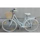 Dámsky bicykel 6 prevodov 19” rám 28” kolesá + košík + lampy
