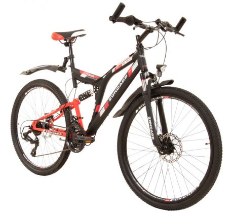 Celoodprúžený nemecký MTB bicykel ZUNDAPP BLUE 5.0  29" kolesá 19" rám 3x7 prevodov SHIMANO