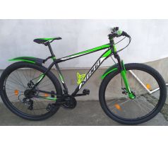 XTINCT horský odprúžený bicykel 29" kolesá 20" rám 3x7 prevodov Shimano, pre výšku postavy nad 182 cm