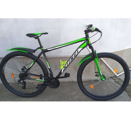 XTINCT horský odprúžený bicykel 29" kolesá 20" rám 3x7 prevodov Shimano, pre výšku postavy nad 182 cm