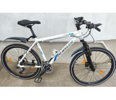 Zachovalý značkový horský bicykel WHEELER 49Pro 19" ALU hliníkový rám 26" kolesá, hydraulické brzdy