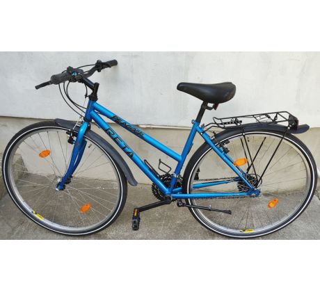 Zachovalý cestný trekingový bicykel RETA 18" rám 28" kolesá 3x7 prevodov SACHS