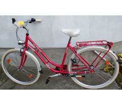 Elegantný cestný trekingový VERONA 21" rám 28" kolesá, 3prevody SHIMANO NEXUS, svetlá