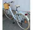Dámsky mestský bicykel DaCapo s košíkom, 19" HI-TEN rám, 28" kolesá, 6 prevodo SHIMANO, svetlá