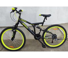 Celoodprúžený horský bicykel AMIGO RACER 19" rám, 26" kolesá, 3x6 prevodov SHIMANO