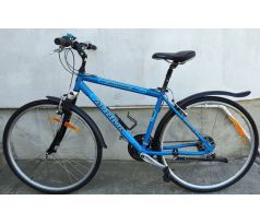 Zachovalý cestný trekingový bicykel AUTHOR STRATOS, 18” ALUMINIUM rám, 28