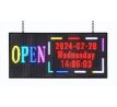 Farebná svetelná reklama LED panel displej 103x45cm s WiFi pripojením