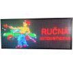 Farebná svetelná reklama LED panel displej 103x45cm s WiFi pripojením