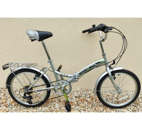Zachovalý skladací kempingový bicykel STOWA BIKE 20" kolesá
