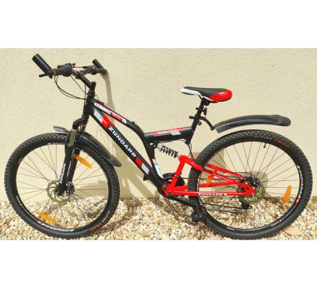 Celoodprúžený nemecký MTB bicykel ZUNDAPP BLUE 5.0  29" kolesá 19" rám 3x7 prevodov SHIMANO
