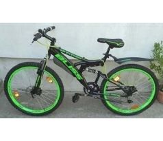 Horský MTB bicykel BLISS celoodprúžený 7x3 Shimano prevody, 2x kotúčové brzdy