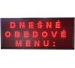 PROGRAMOVATEĽNÁ SVETELNÁ REKLAMA LED PANEL DISPLEJ 168x72cm