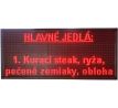 PROGRAMOVATEĽNÁ SVETELNÁ REKLAMA LED PANEL DISPLEJ 168x72cm