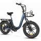 SAMEBIKE Pro elektrický skladací bicykel FAT BIKE TRIP s hliníkovým rámom a silným 500W motorom