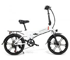 SAMEBIKE skladací elektrický bicykel motor 250W 48V 10,4Ah batéria 20" kolesá