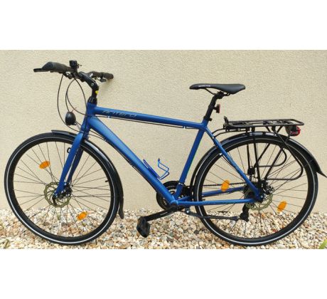 Pánsky cestný trekingový bicykel ANTERO TREKKING 21" ALU rám + LED svetlá