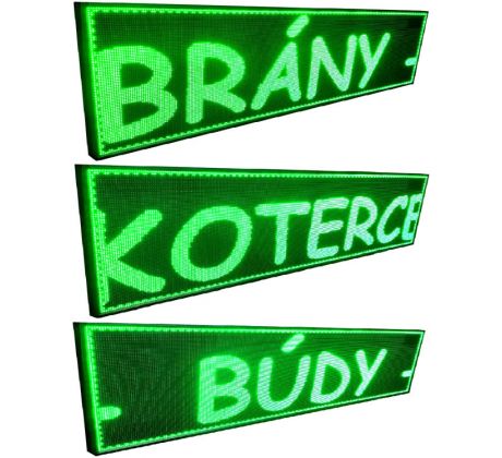 PROGRAMOVATEĽNÁ SVETELNÁ REKLAMA LED PANEL DISPLEJ 300x86cm