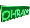 PROGRAMOVATEĽNÁ SVETELNÁ REKLAMA LED PANEL DISPLEJ 300x86cm