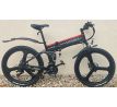 Celoodprúžený skladací elektrický bicykel SAMEBIKE LO26-II motor 500W AKU 48V