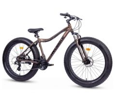Horský bicykel MTB FatBike 18" hliníkový rám 26" kolesá 3x7 prevodov SHIMANO