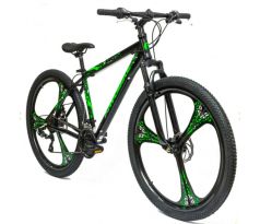 Atraktívny horský bicykel MTB Lava Rider 18" rám 29" lúčové kolesá 3x7 prevodov SHIMANO