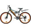 Atraktívny celoodpružený horský bicykel MTB BLAZE 17,5" rám 26" kolesá SHIMANO prevody